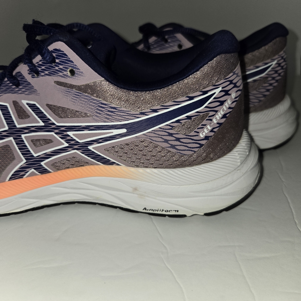 ASICS Women's Running Shoes - Purple and Orange Gel Excite 6 Size 7.5 - Picture 5 of 12